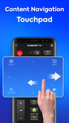 Samsung smart TV remote App android App screenshot 3